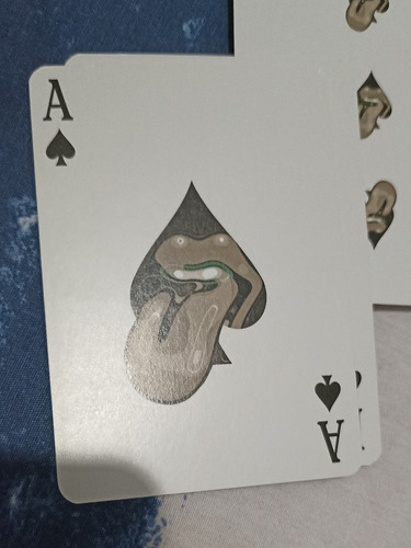 Baraja De Los Rolling Stones, Juego De Naipes Doble (Usado)