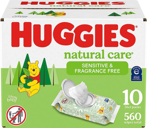 Huggies Natural Care Baby Diaper Wipes - Toallitas Para Bebé