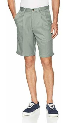 Haggar Cool 18 Gabardine Pleat Front Short Para Hombre