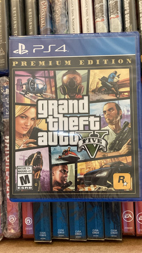Grand Theft Auto V Gta Premium Ps4 Físico Sellado Nuevo