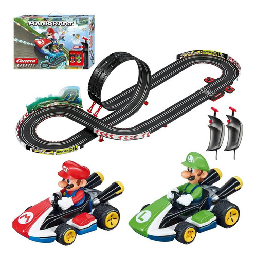 Pista De Carreras Carrera Go Mario Kart 4.88 M 1:43