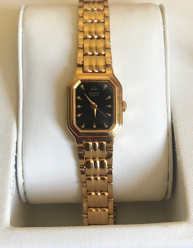 Reloj Seiko Dorado Oro Dama Vintage