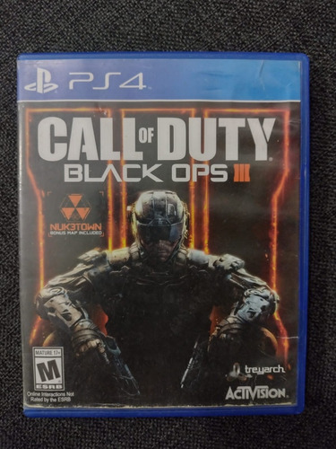 Call Of Duty Black Ops 3 Juego Ps4 Físico Como Nuevo!