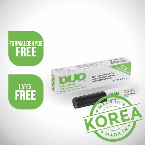 Duo Brush-on Strip Lash Adhesivo Transparente Con Vitaminas