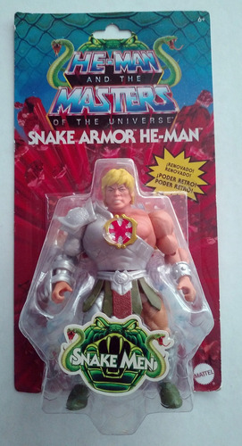 Mattel Masters Of Universe Snake Armor He-man (Usado)