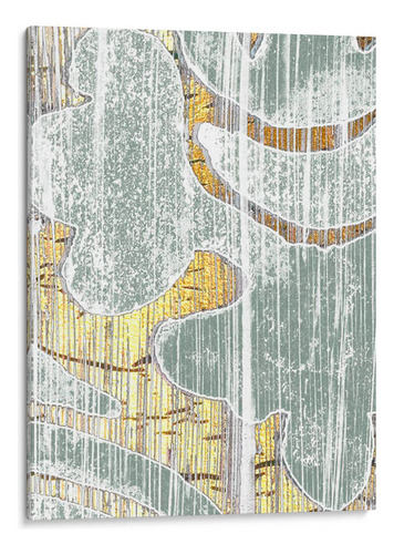 Canvas Lab Cuadro Oro Essence Ii 40x80, June Erica Vess