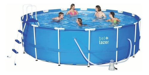 Piscina estrutural redonda Bel 511400 com capacidade de 16000 litros de 4.57m de diâmetro