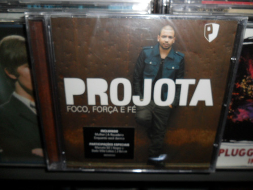  Cd Projota Foco, Força E Fé - Novo Lacrado