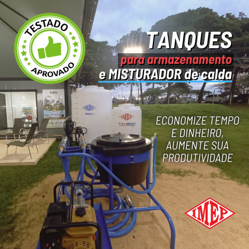 Misturador De Calda Para Defensivos Agricolas 150 Litros