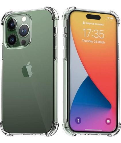 Forro iPhone 11 Pro Max Transparente Antigolpes Clear Case