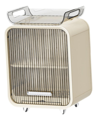 Estante De Almacenamiento De Biberones Con Beige Alto