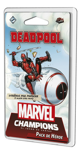 Marvel Champions  Pack De Heroe Deadpool Español