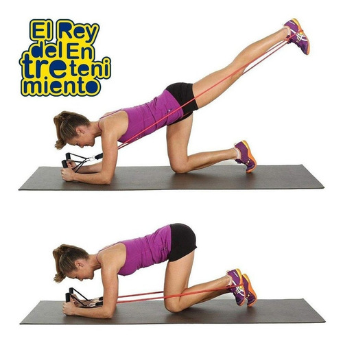 Set Entrenamiento N5 Colchoneta+ Rueda+ Bandas Etc El Rey