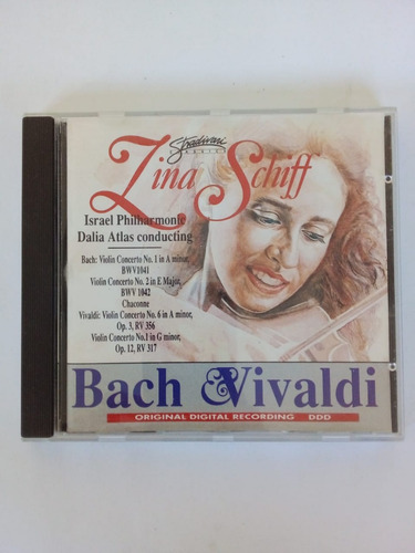 Imagen 1 de 3 de Bach & Vivaldi - Zina Schiff - Jerusalem 1989 - Cd - U