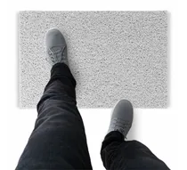 Comprar Tapete Capacho De Vinil Liso Higiene 450x60cm Branco