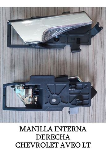 (ap-008) Manilla Interior Derecha Chevrolet Aveo Lt.