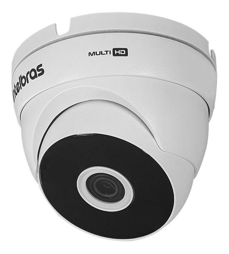 Câmera de segurança Intelbras VHD 3120 D G5 3000 com resolução de 1MP visão nocturna incluída branca