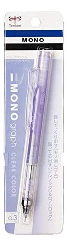 Portaminas Tombow, Monografía Color Transparente 0,3 Mm,