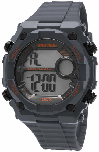 Relógio Masculino Mormaii Digital Esportivo Moy1538/8c Cor da correia Preto