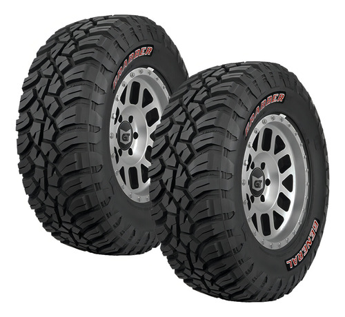 2 Llantas Grabber X3 General Tire 35x12.50r17lt 121q Índice De Velocidad Q