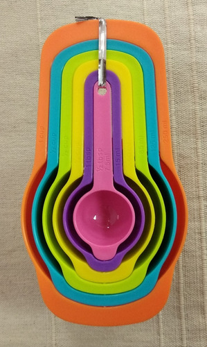 Set Cuchara Medidora X 6 Medidas Cocina Reposteria Belgrano