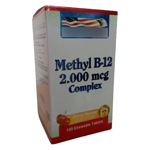 Vitamina B12 2000mcg 100 Tablet - Unidad a $90000
