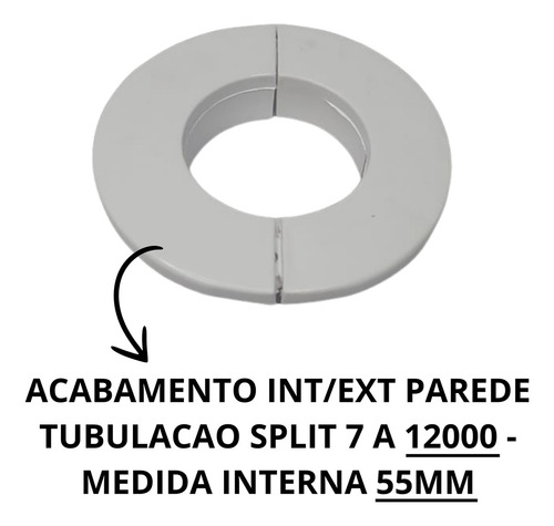 Kit Instalação Ar Condicionado 18 E 24000 6 Mt 1/4 5/8 S Sup