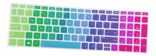 - Cubierta Protectora De Teclado De Silicona Para Hp 15.6