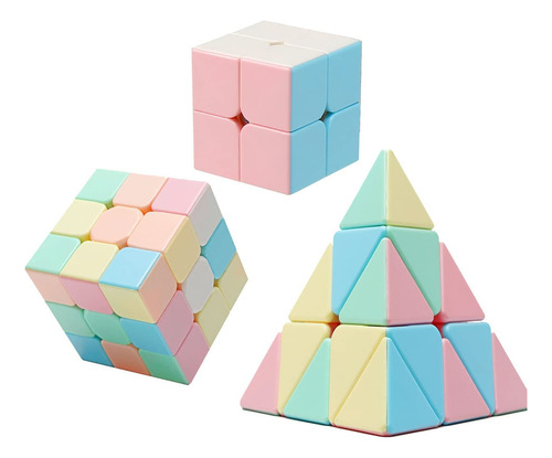 Juego De 3 Cubos Mágicos Educativos De Velocidad