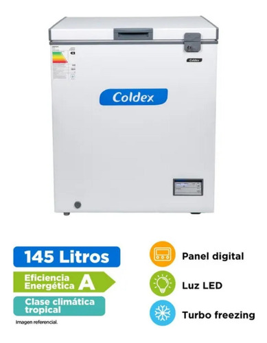 Congeladora Coldex 145lt Ch05plus Blanco