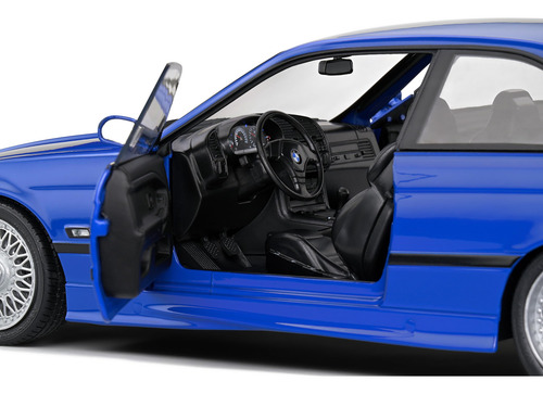 Bmw E36 M3 Coupe 1996 Escala 118 Color Azul