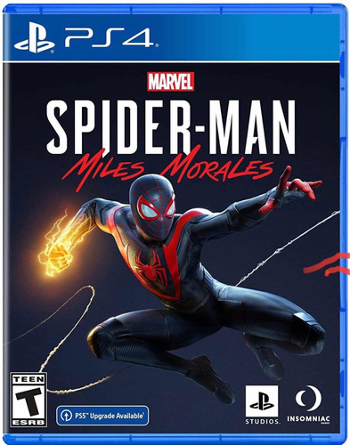 Spider-man Miles Morales Ps4 Fisico Nuevo