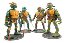 Comprar Figuras Tortugas Ninja Set X4 Unidades Articuladas Pvc