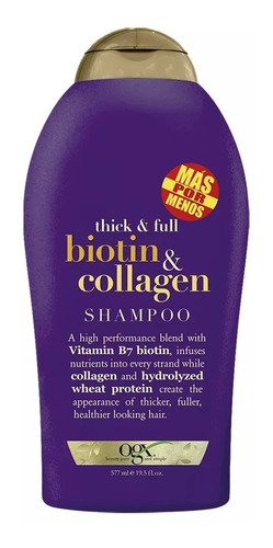  Ogx Shampoo Biotin & Collagen 577 Ml