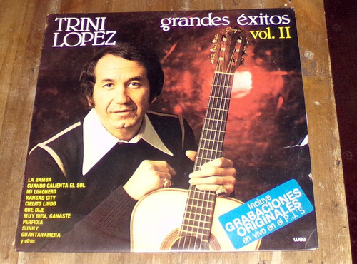 Trini Lopez Grandes Exitos Vol 2 Lp Argentino / Kktus