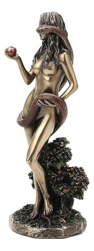 Veronese Design 9 5/8 Tall Eve In The Garden Of Eden Cold C