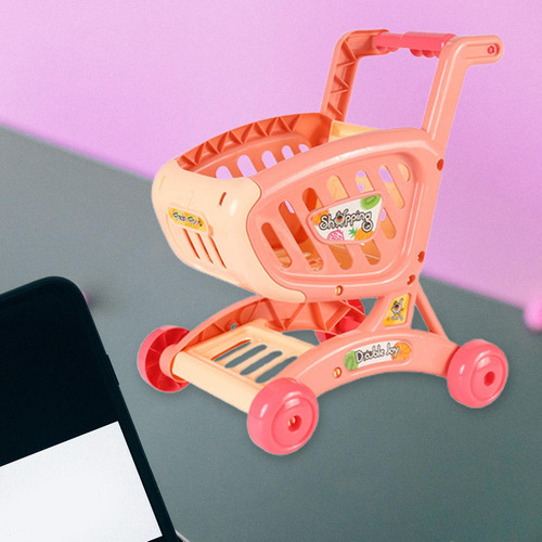 Carrito De Supermercado, Carrito De Compras Para Niños Rojo