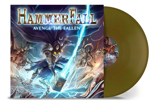 Lp Hammerfall - Avenge The Fallen 2024 Gold Vinil Lacrado