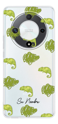Funda Para Honor Para Mujer Patrón Camaleón Personalizado