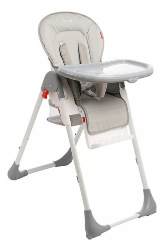 Silla De Comer Bebe Felcraft Mint Gris