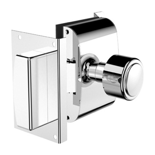 Fechadura Elétrica Vidro Alvenaria 12v R1l Inox Soprano