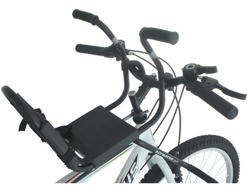 Imagem 2 de 4 de Cadeirinha Infantil Crianças P/ Bicicleta Altmayer Cor Preto