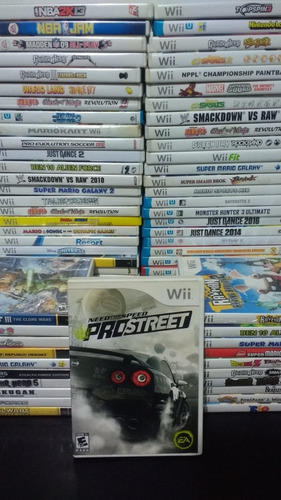 Juego Para Nintendo Wii Need For Speed Pro Street Wiiu Wii U