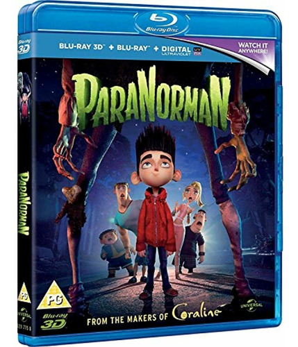 Blu-ray Paranorman 3d + 2d - Laika - Dublado E Legendado