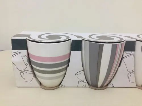 Juego De 4 Tazas Para Café