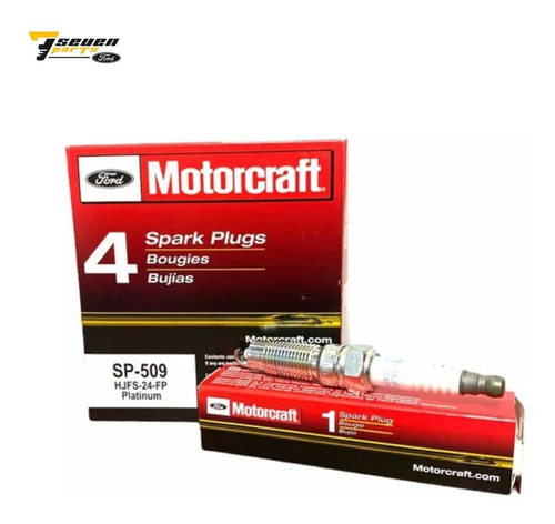 Imagen 2 de 6 de Bujia Motorcraft Sp509 Sport Trac Explorer Expedition Spf