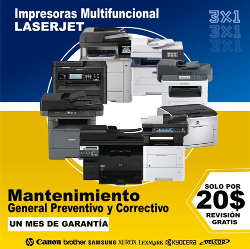 Imagen 2 de 10 de Servicio Tecnico De Impresoras Y Fotocopiadoras