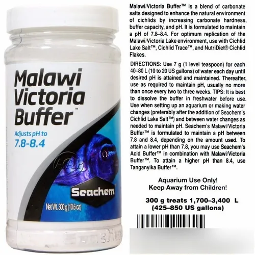 Sal Buffer Para Ciclidos Malawi Victoria Seachem Fullventas