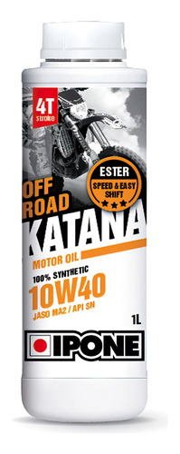Aceite 4t Moto Ipone Katana Off Road 10w40 Sintetico