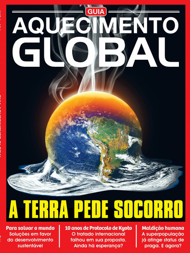 Guia aquecimento Global: A Terra pede socorro, de On Line a. Editora IBC - Instituto Brasileiro de Cultura Ltda, capa mole em português, 2018